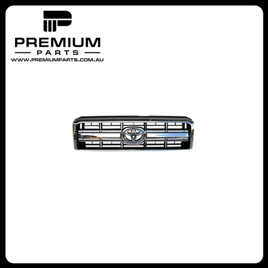 Chrome Grille Genuine suits Toyota Landcruiser 76/78/79 Series 1/2007 On