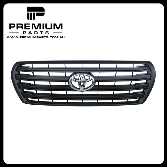 Black Grille Genuine suits Toyota Landcruiser VDJ200 GX 3/2012 to 9/2015