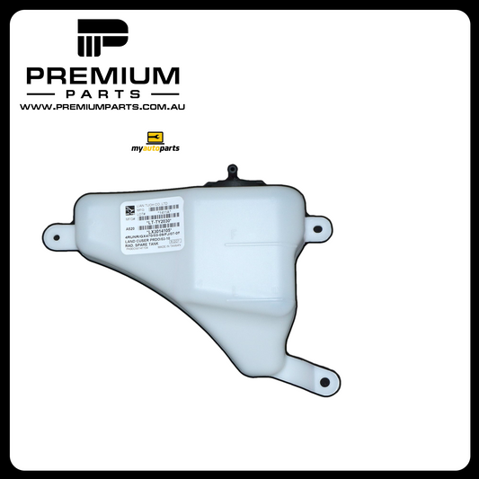 With Cap Without Sensor Radiator Overflow Bottle Aftermarket Suits Toyota Prado RZJ120R / GRJ120R / KDJ120R 2002 to 2009