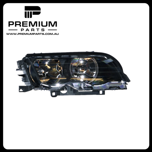 Halogen Head Lamp Right Side  Suits BMW 3 Series E46 Sedan 1998 to 2001