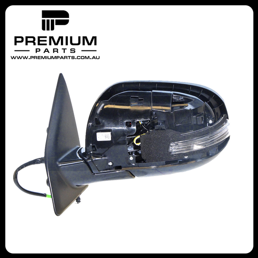 Door Mirror, Electric With Indicator, Left Side Genuine suits Mitsubishi ASX 2012 to 2019