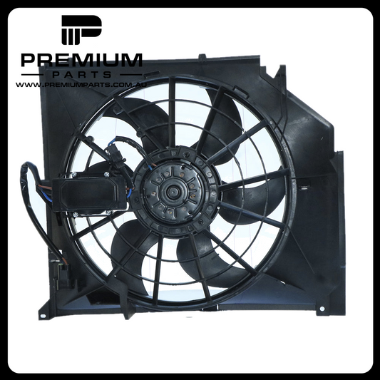 Radiator Fan Assembly Aftermarket Suits BMW 3 Series E46 1998 to 2005