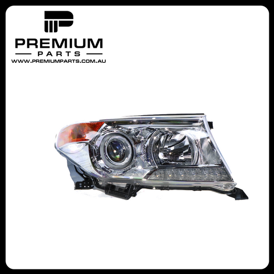 Xenon Head Lamp Right Side Genuine suits Toyota Landcruiser 200 Series 2007 to 2015