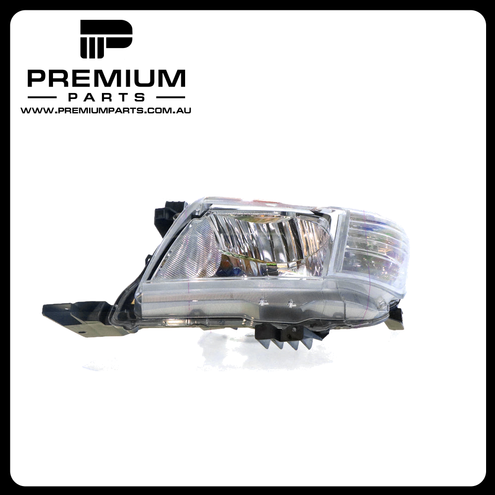 Head Lamp Left Side Genuine suits Toyota Hilux 2011 to 2015