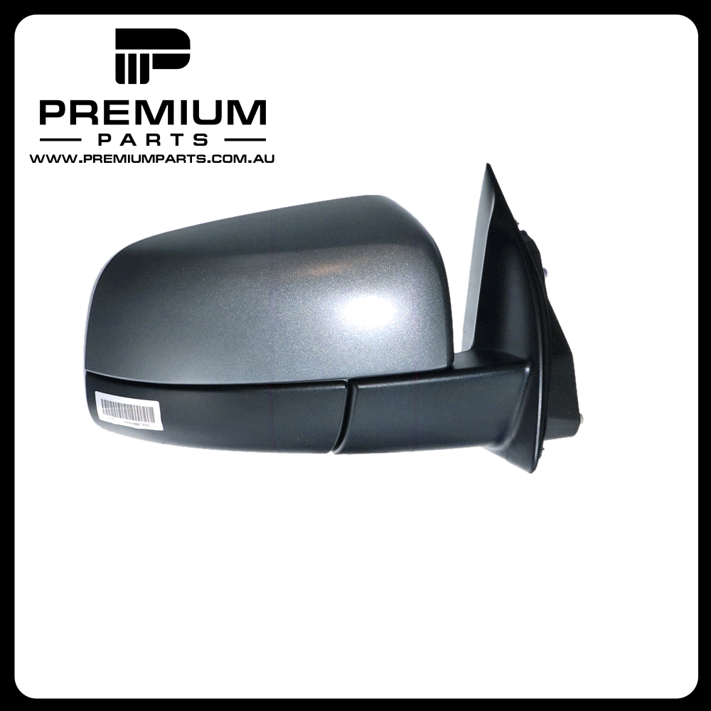 Black / Silver Door Mirror Electric Right Side Genuine Suits Ford Ranger XLS PXII 7/2015 to 9/2018
