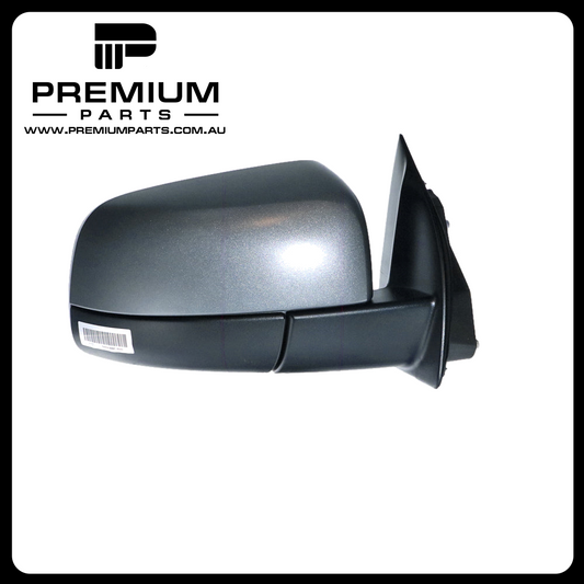 Black / Silver Door Mirror Electric Right Side Genuine Suits Ford Ranger XLS PXII 7/2015 to 9/2018