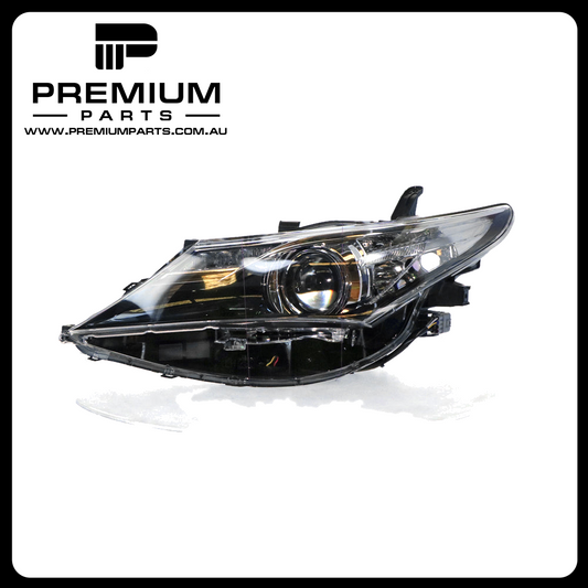 Halogen Electric Adjust Head Lamp Left Side Genuine Suits Toyota Corolla ZRE182R 2012 to 2015