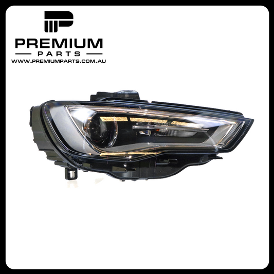 Xenon Head Lamp Right Side OES suits Audi A3/S3 8V Hatch 2013 to 2016