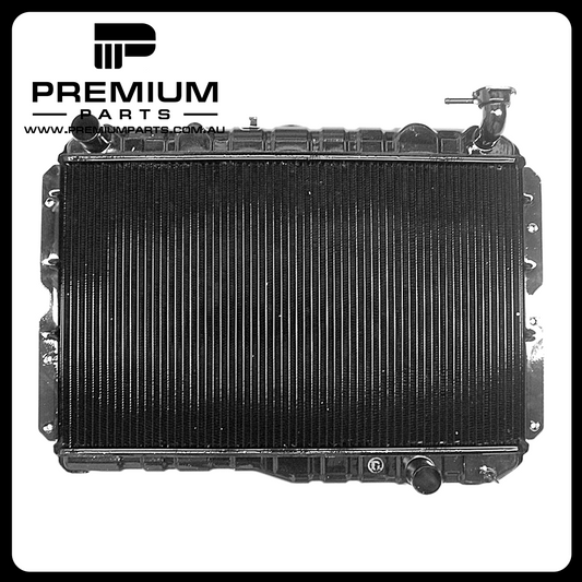 Radiator Brass/Copper suits Toyota Landcruiser 60 Series Manual 4.2 L 2F 7/1980 to 12/1989