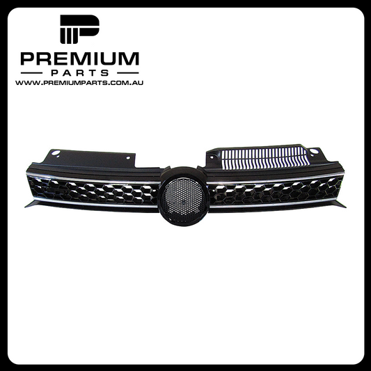 Grille Aftermarket Suits Volkswagen Golf MK 6 2010 to 2013