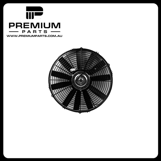 Universal Fan Assembly - 12V, 2077 CFM, 16", Straight Blade Type