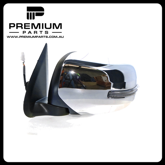 Electric With Indicator Door Mirror Left Side Genuine suits Mitsubishi Triton MQ