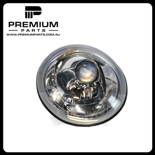 Halogen Manual Adjust Head Lamp Right Side OES Suits Volkswagen Beetle 1Y/9C 2000 to 2005