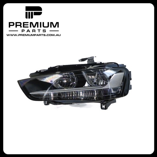 Halogen Head Lamp Left Side  Suits Audi A4 B8 2012 to 2015