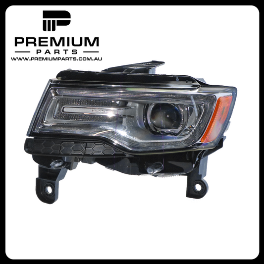 Xenon Head Lamp Left Side Genuine Suits Jeep Grand Cherokee WK 7/2013 to 3/2016
