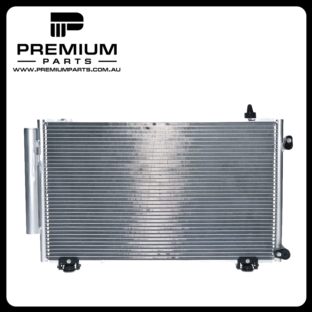 16 mm 5.4 mm Fin A/C Condenser Aftermarket Suits Toyota Corolla ZZE122R 2004 to 2007