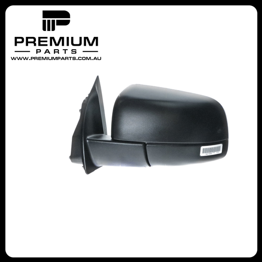 Black Door Mirror Without Indicator Left Side Genuine Suits Ford Ranger PX 9/2011 Onwards