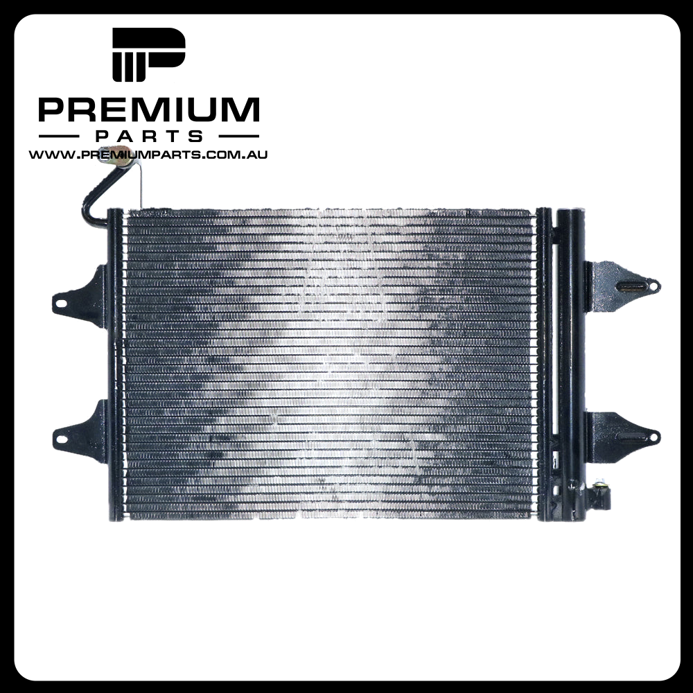 16 mm 8 mm Fin A/C Condenser Aftermarket Suits Volkswagen Polo 9N 2002 to 2010