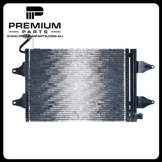 16 mm 8 mm Fin A/C Condenser Aftermarket Suits Volkswagen Polo 9N 2002 to 2010
