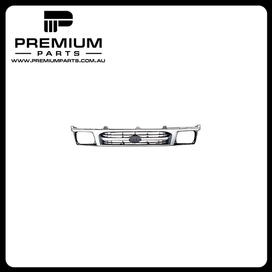 Silver Grille Aftermarket suits Toyota Hilux 10/1997 to 10/2001