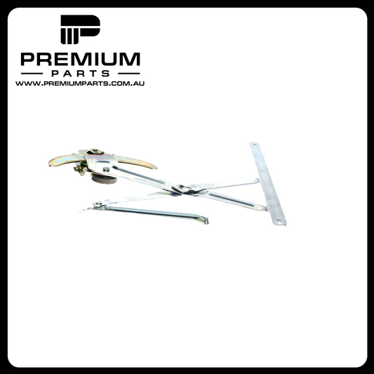 Manual Without Motor Front Door Window Regulator Left Side Aftermarket Suits Toyota Landcruiser FZJ80R/HDJ80R/HZJ80R 1990 to 1998