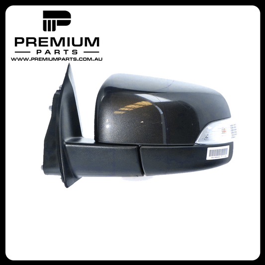 Black Door Mirror Electric With Indicator Left Side Genuine Suits Ford Ranger Wildtrak PXII 7/2015 to 9/2018