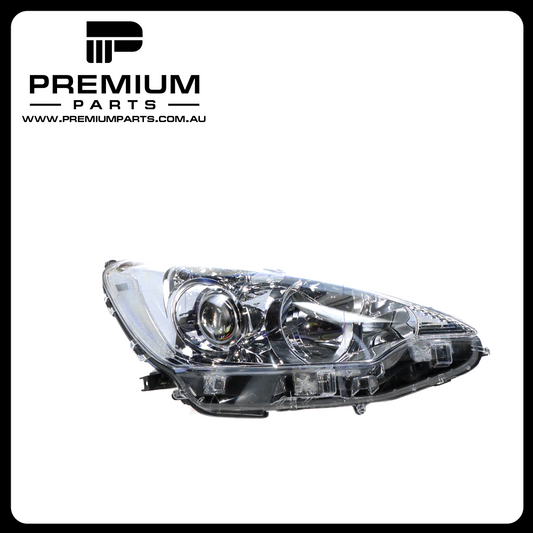 Halogen Electric Adjust Head Lamp Right Side Genuine Suits Toyota Prius-C NHP10R E-CVT2011 to 2015