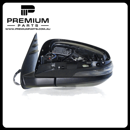 Door Mirror with Indicator Left Side Genuine suits Toyota Hilux GUN126R/136R 2017 On