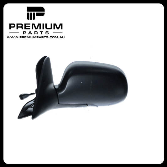 Door Mirror Manual Adjust Left Side Aftermarket suits Toyota Corolla AE102 1994 to 1999