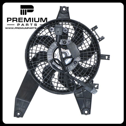 A/C Condenser Fan Assembly Left Side Aftermarket Suits Hyundai Terracan HP 2001 to 2006
