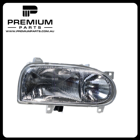 Twin Reflector Head Lamp Right Side  Suits Volkswagen Golf GTi MK 3 1994 to 1998