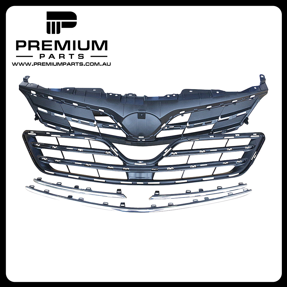 Black Grille Aftermarket suits Toyota Corolla 4/2010 to 11/2013