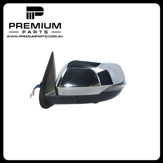 Electric With Indicator Door Mirror Left Side Genuine Suits Mitsubishi Pajero Sport QE 2015 to 2019