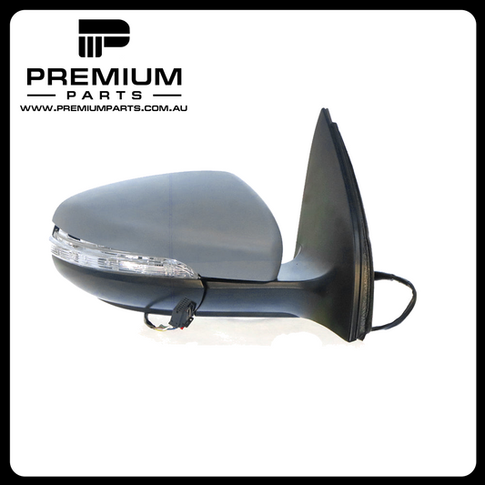 Electric With Indicator Door Mirror Right Side  Suits Volkswagen Golf MK 6 2009 to 2021