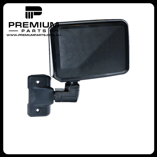 Door Mirror Right Side Aftermarket suits Toyota Landcruiser 70 Series 1990 to 2016