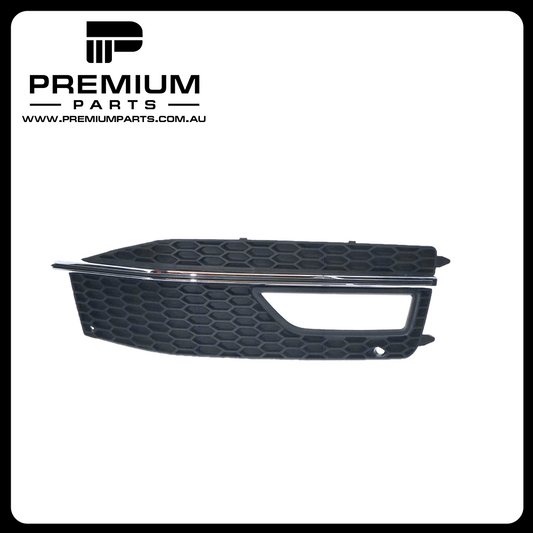 Front Bar Grille Right Side Aftermarket Suits Audi S4 B8 2012 to 2015