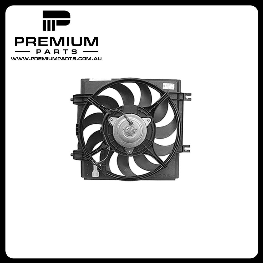 12 v A/C Condenser Fan Assembly Aftermarket Suits Subaru XV G4X 2012 to 2017