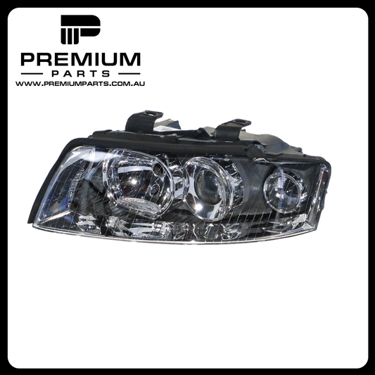 Halogen Electric Adjust Head Lamp Left Side OES Suits Audi A4 B6 2001 to 2005