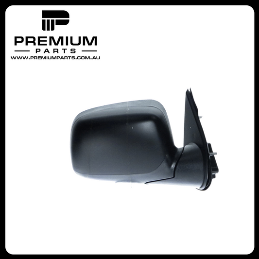 Black Door Mirror Electric Adjust Right Side Aftermarket suits Holden Colorado & Rodeo