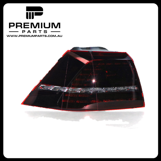 LED Tail Lamp Left Side OES Suits Volkswagen Golf R MK 7 4/2014 to 7/2017