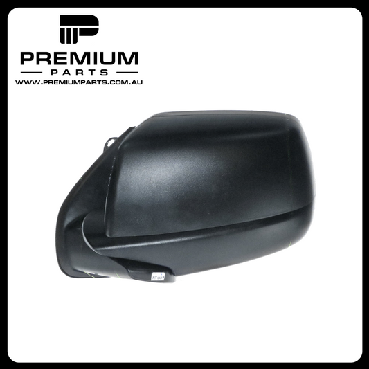 Black Door Mirror Electric Adjust Left Side Genuine Suits Ford Ranger PJ 2006 to 2009