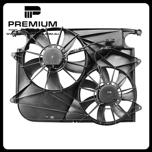 Radiator Fan Assembly Genuine Suits Holden Captiva CG 2006 to 2011 2.0L Z20S1 4Cyl Turbo Diesel