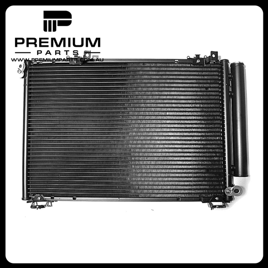 A/C Condenser With Drier Aftermarket suits Toyota Echo 1.3L 2NZ & 1.5L 1NZ 4CYL Petrol