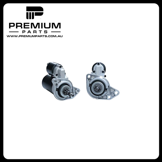 Starter Motor Bosch Type Aftermarket suits Volkswagen, Seat or Audi 1995 to 2004 - 12V, 1.1KW, 25MM