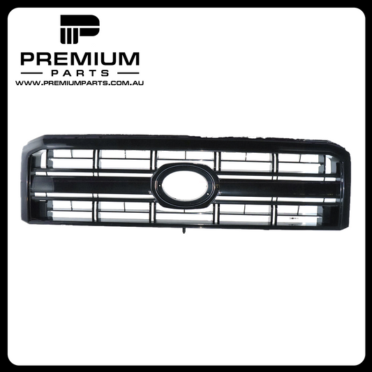 Black Grille Aftermarket suits Toyota Landcruiser 76/78/79 Series Workmate 1/2007 On