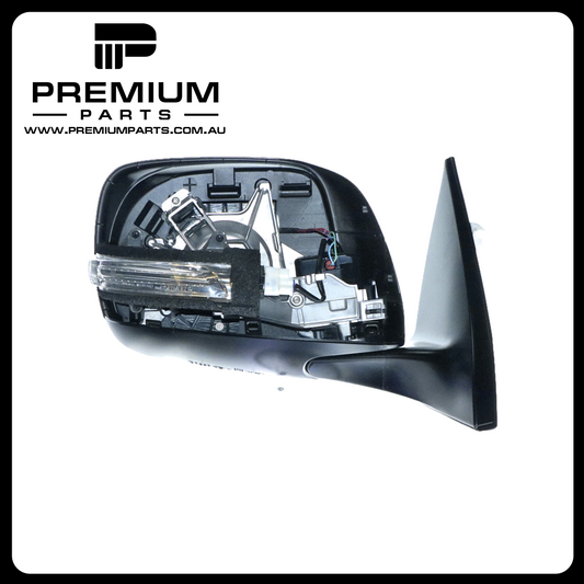 Door Mirror With Indicator Right Side Genuine Suits Toyota Prado GX/Kakadu KDJ150R 2009 to 2011