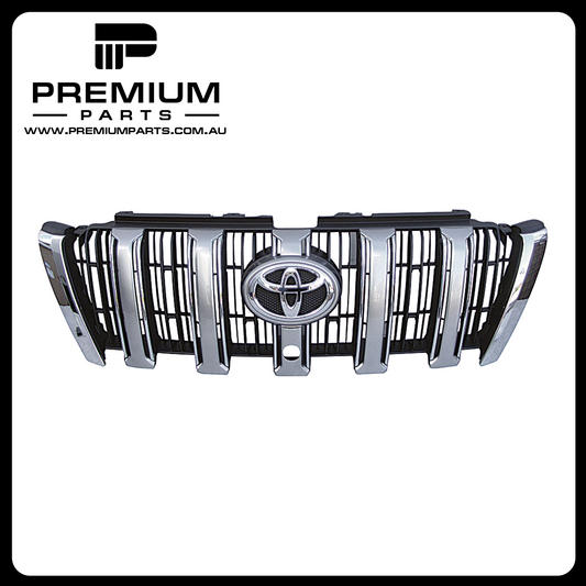 Grille Genuine suits Toyota Prado 150 Series Kakadu 11/2013 to 11/2017 (suits Pre-Crash & Terrain Monitor Systems)