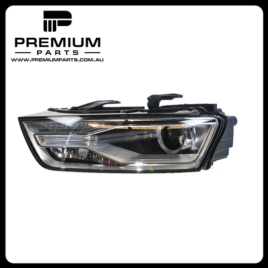 Xenon Head Lamp Left Side Genuine Suits Audi Q3 8U 2014 to 2019