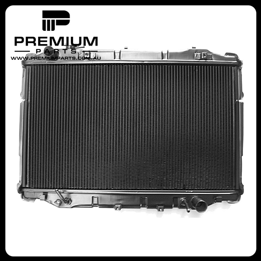 Radiator 38 / 38 mm Brass Copper 425 x 720 x 45 mm Mauto 4.2 L 1HZ Aftermarket Suits Toyota Landcruiser FZJ80R/HDJ80R/HZJ80R 1990 to 1998