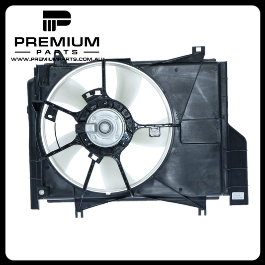 Radiator Fan Assembly Aftermarket Suits Mitsubishi Mirage LA 2012 to 2016
